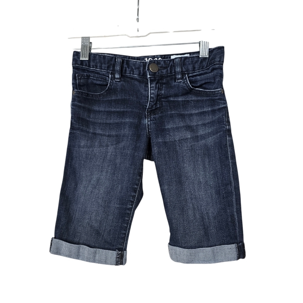 Gap Kids 1969 Denim Adjustable Waist Shorts Girls 10